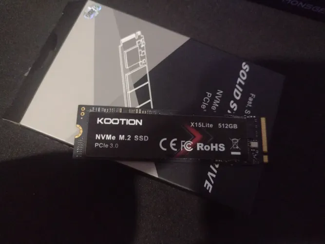 SSD NVME 512GB (NAO RECONHECE)