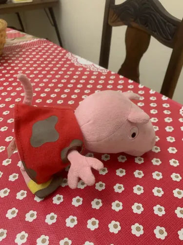 Boneca Peppa Pig , TY, de pelúcia 