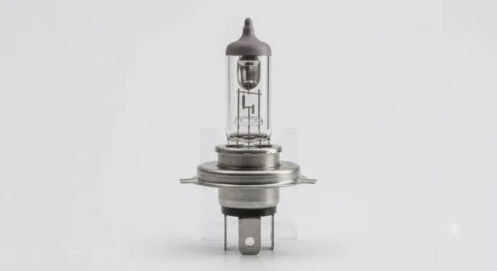 Lâmpada de Farol Para Moto H4 Halógena