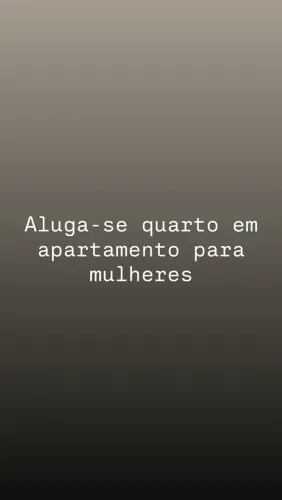 Aluga-se quarto