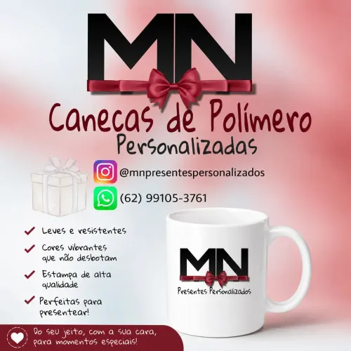 Canecas Polímero Personalizadas 