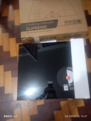 Vendo Fogão Cooktop Indução Dako Supreme novo com nota fiscal.