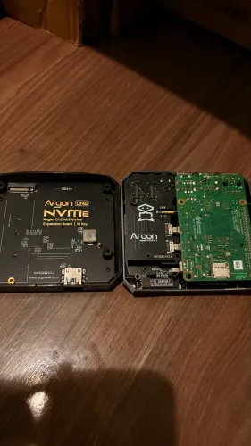 Raspberry pi 4 8gb + case argon com cooler e entrada para nvme m.2