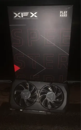 Placa de vídeo AMD XFX Rx7600 Dual Fan 8Gb VRAM GDDR6