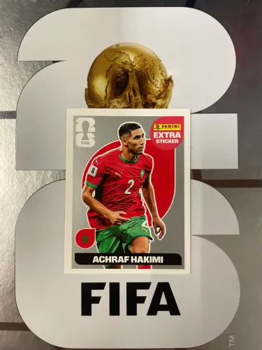 Figurinha Extra Legend - Achraf Hakmi - Prata 2026