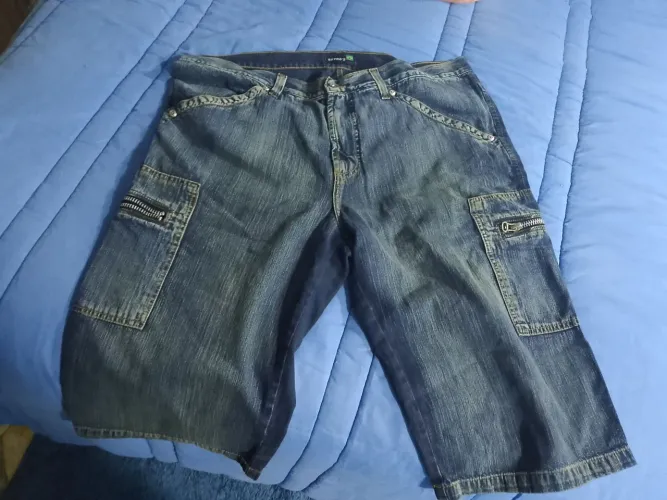 BERMUDA JEANS MASCULINA