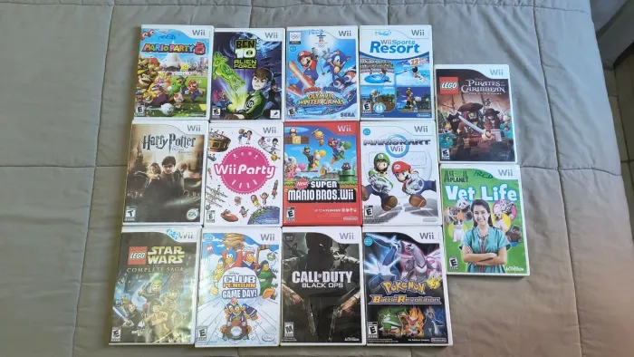 Jogos Nintendo Wii originais 