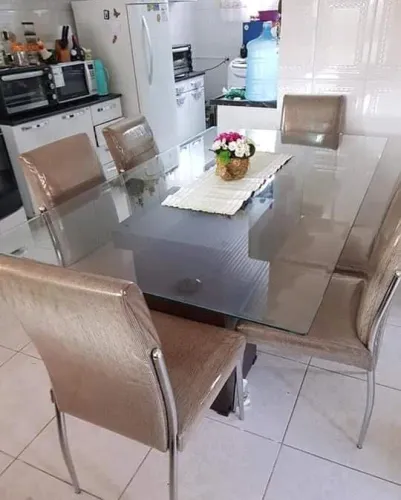 Mesa de vidro ( somente a mesa)