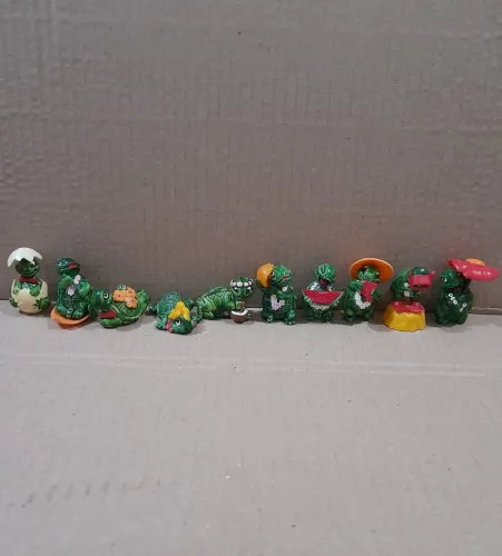 Coleção completa Tartalegres Kinder Ovo anos 90