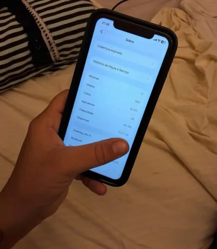 iPhone 11 75%Vida Útil nunca foi aberto comprado na VIVO