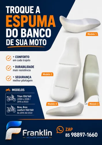 Espuma Banco Titan/Bros