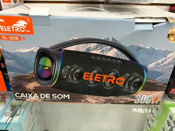 Caixa de som elétro