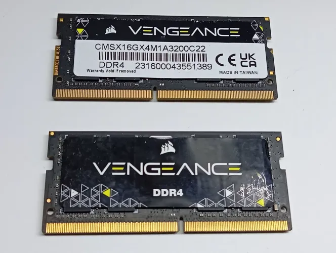 Memória notebook ddr4 16gb Corsair vengeance 3200 mhz preço unitário