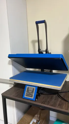 Prensa Térmica Plana LIVE 40x60cm 220V - Usada somente para testes.
