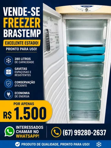 Vendo FREEZER BRASTEMP..