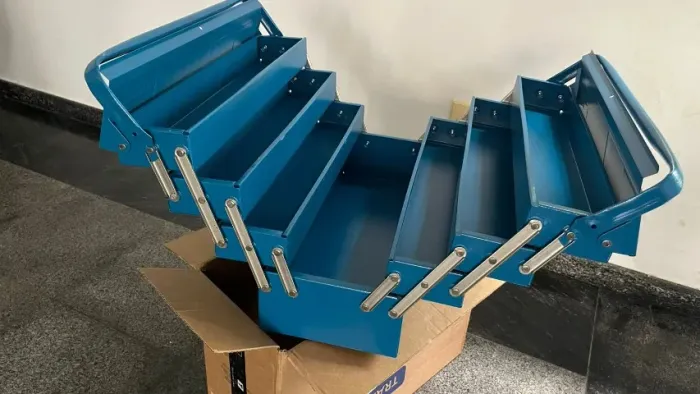 Ótima maleta para organizar todas as ferramentas em um só lugar