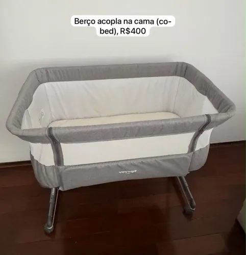 Berço co-bed voyage acopla na cama