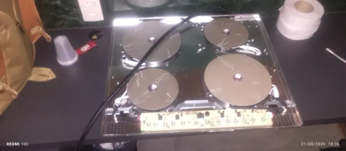 Vendo Cooktop Panasonic está sem o vidro ganhei mas não deu certo no meu apartamento