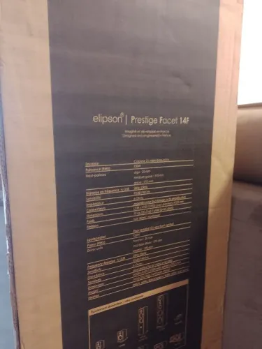 Caixa tipo torre Elipson 14F nova # klipsch Polk SDS Definitive PSB Infinity focal bose