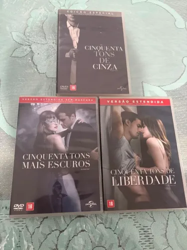 TRILOGIA DVDs 50 TONS DE CINZA