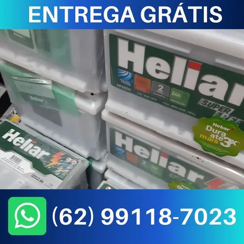 Bateria 60Ah NOVA e USADA (entrega grátis)