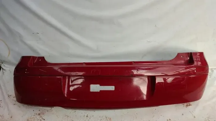 Parachoque Traseiro Corsa Hatch 2011/2012 Vermelho c/detalhe