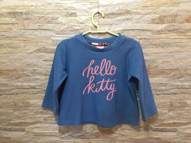 Blusa Infantil Hello Kitty