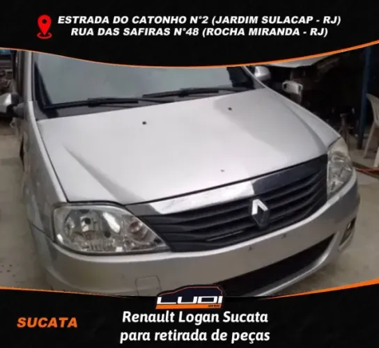 Renault Logan Sucata para retirada de peças (1)