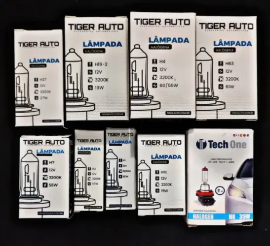 Reposição e Venda de Lâmpadas Farolete Luz Halógenas para Farol - Amarela