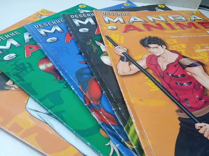Coleção Desenhe Mangá E Anime da PLANETA DeAGOSTINI: Segredos de Mangakas Japoneses!<br>