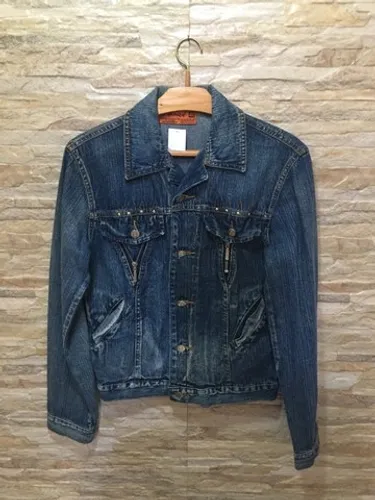 Jaqueta Jeans Feminina Amitaf