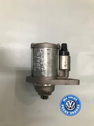Motor de Arranque 9 dentes original VW Gol Voyage Saveiro Fox Specefox Polo Golf 