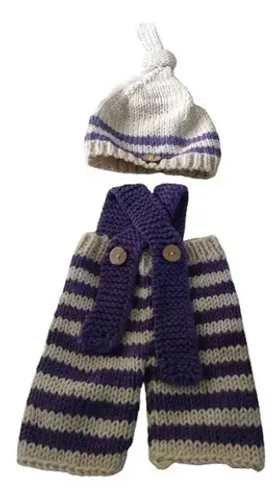 Roupa Para Bebê Reborn Jardineira e Gorro á Pronta Entrega