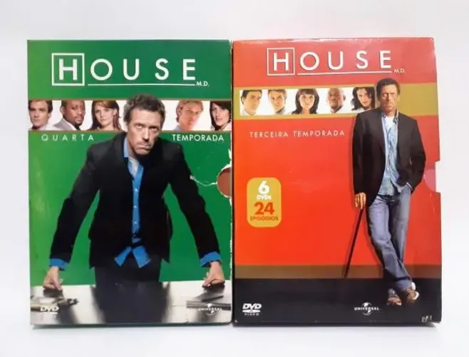 House M.D. 3ª e 4ª Temporadas - DVD