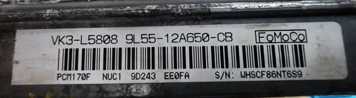 Modulo Injeção (PCM) Ranger 2.3 Gasolina 9L55-12A650-CB