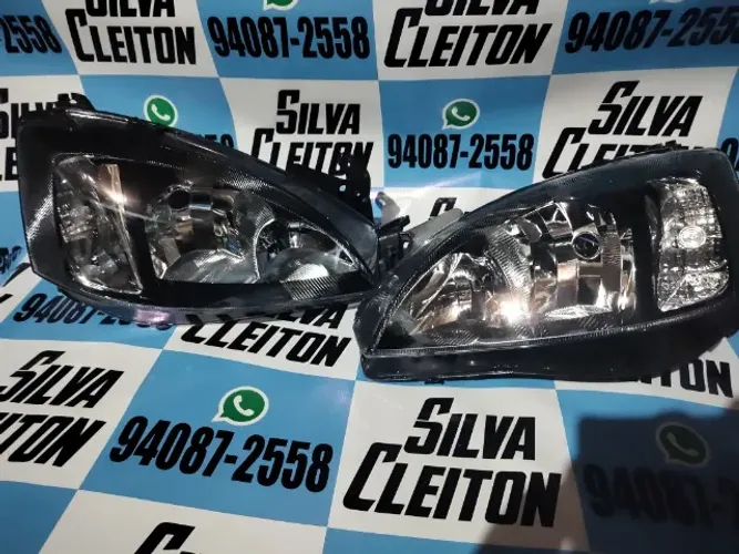par farol corsa  2003 2004 2005 2006 2007 2008 2009 2010 2011 novo importado