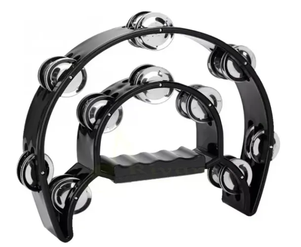 Pandeiro Meia Lua Pandeirola Dupla Premium Profissional