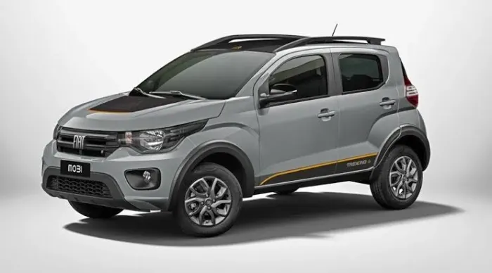 Fiat Mobi 1.0 2023 para retirada de peças.
