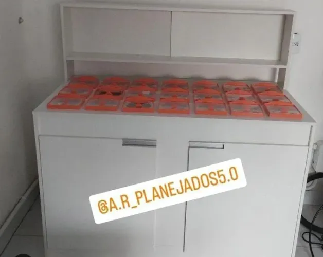 Balcão de açaí