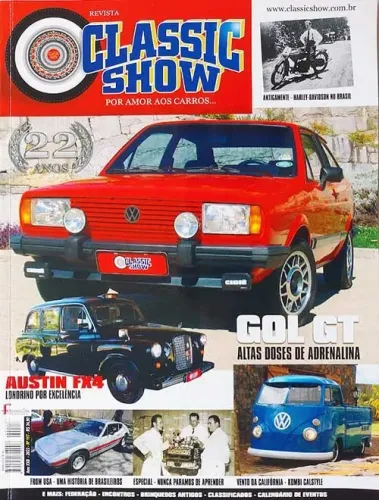 VW Gol GT 1.8 - Revista Classic Show com história 