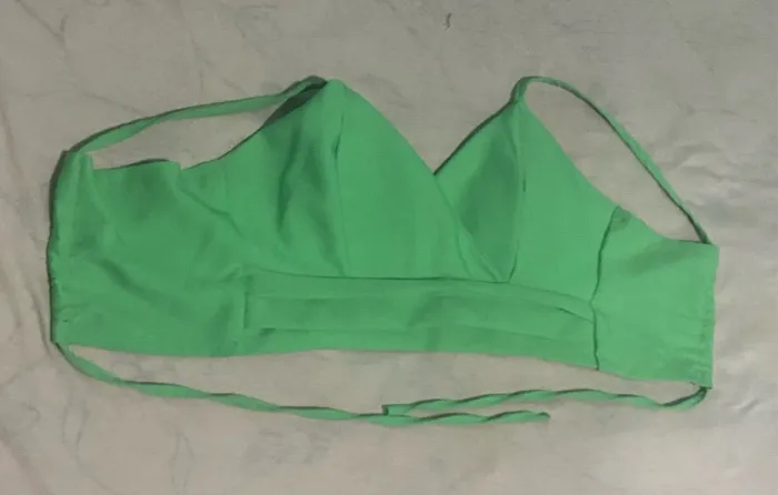 Sutiã verde sem bojo - tamanho M