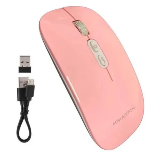 Mouse sem fio Recarregável Novo