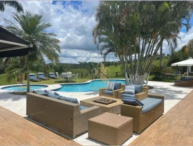 Chácara com 6 dormitórios, 10000 m² - venda por R$ 3.800.000,00 ou aluguel por R$ 19.900,0