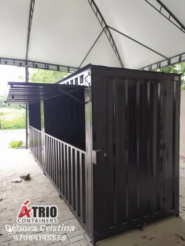 Lanchonete container Desmontável Acoplável