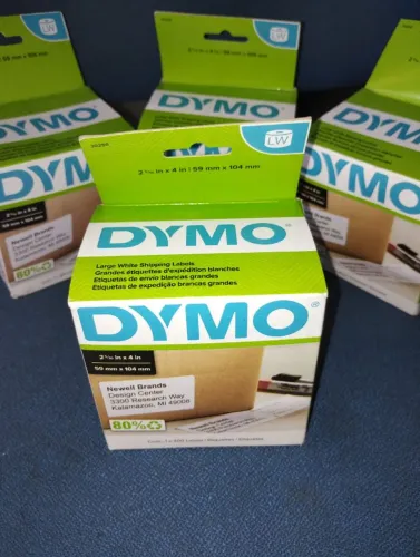 Etiquetas de papel para impressora Label writer Dymo