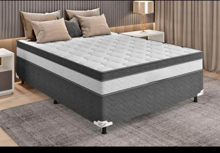 Cama Box Casal Confortável e Elegante