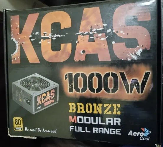 Fonte 1000w bronze modular Full range kcas