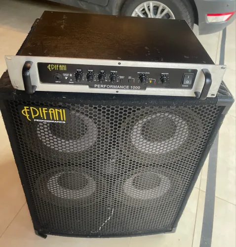 Epifani Performance Amp. De Baixo cabeçote 1000w/Gabinete PS410