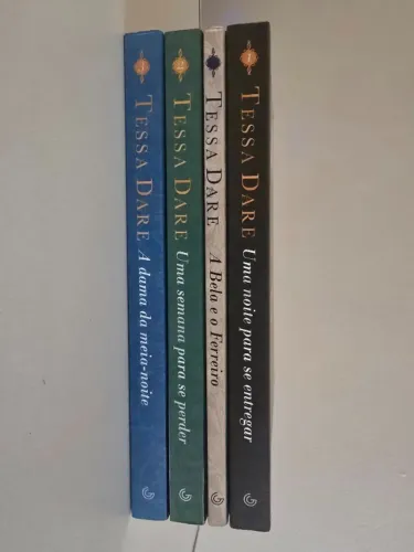 4 livros da série Spindle Core, de Tessa Dare