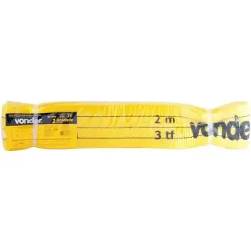 Cinta Plana Para Elevaçao Carga  ( 90mm - 2M - 3T ) Vonder 